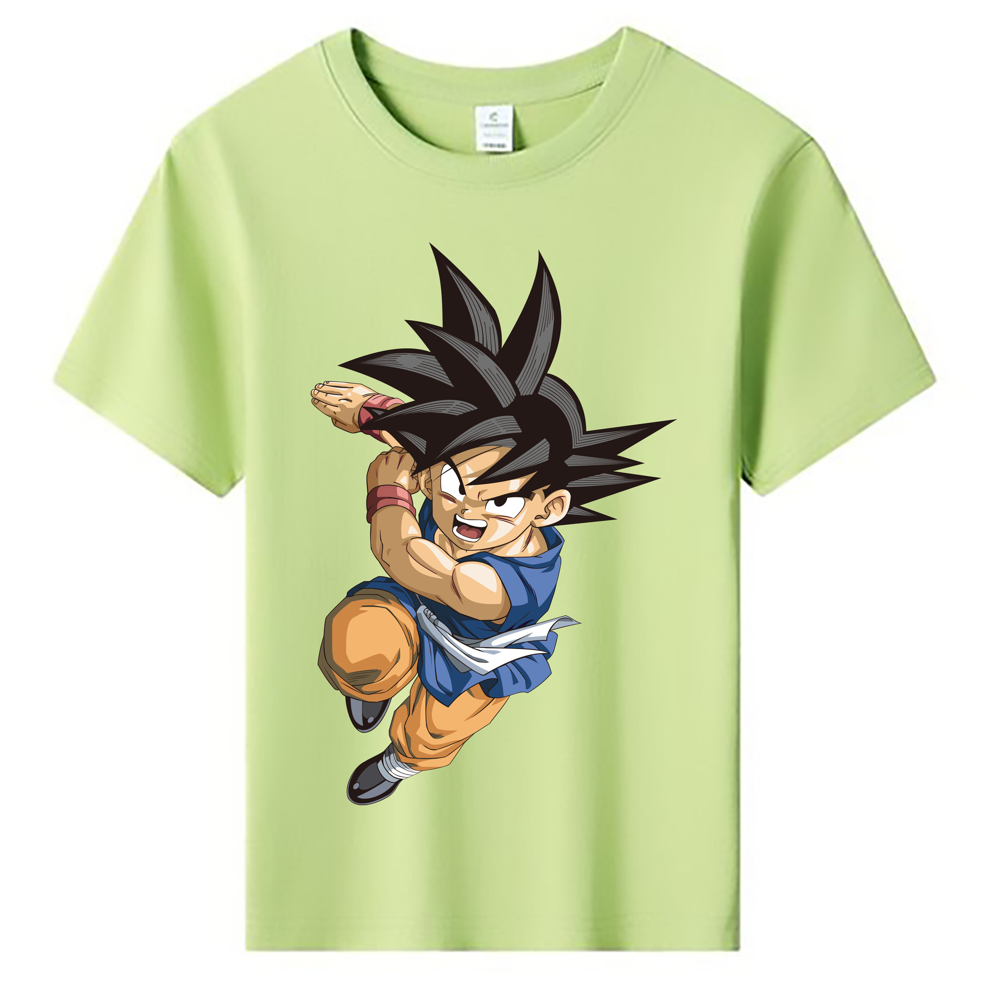 （画像用） ドラゴンボール 孫悟空（そん ごくう）Son Goku カカロット DRAGON BALL Kakarotto 綿100％キッズTシャツ（フロントプリント）